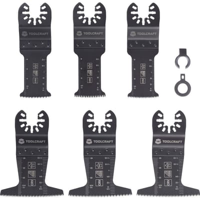 TOOLCRAFT TO-10283856 Multitool toebehorenset Chroom-vanadium staal 3 set(s)