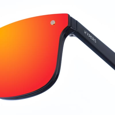 Unisex FRANK Ovale Nylon Zonnebril