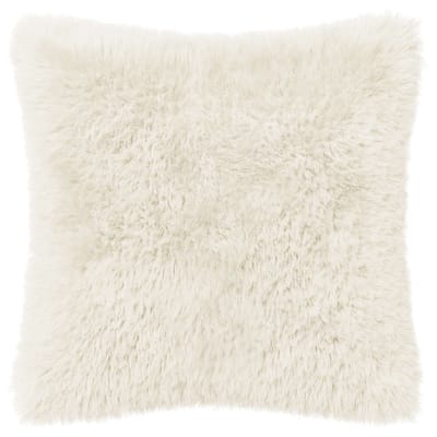 vidaXL - Kussensloop - 2 - pcs - HEERLEN - Wit - 30 - x - 30 - cm - PV - Fleece