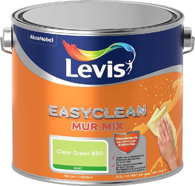 Levis - Easyclean Mur Mat Mix - Clear Green B50 - Mengverf - 2,5 L