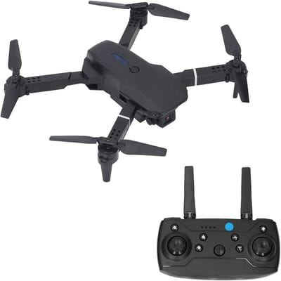 Opvouwbare 4-assige RC Drone met 4K HD Dual Camera, 3D Flip en Zelfstabiliserend Systeem voor Luchtfotografie en App-besturing