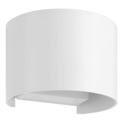 EGLO Barcarola-E Wandlamp Buiten - LED - 13 cm - Wit/Transparant