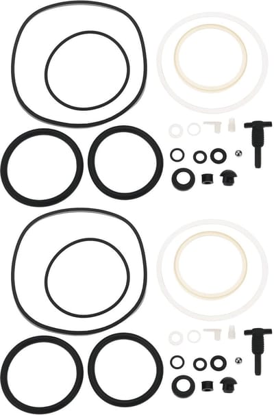 Dailygoods- Reparatiekit 2 Set - 36 Accessoires - Geschikt voor 20 Ton Jacks - Rubber - Eenvoudig te installeren - Hoge betrouwbaarheid - Jackreparatieset