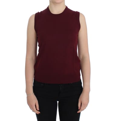 Mouwloze Gebreide Top