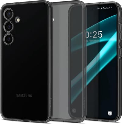 Spigen Liquid Crystal Hoesje Geschikt voor Samsung S24 Plus Back Cover Zwart