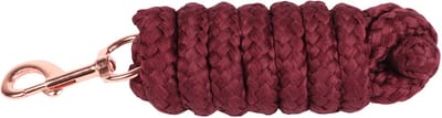 Halstertouw Soft Musketon Rosegold 1.8m