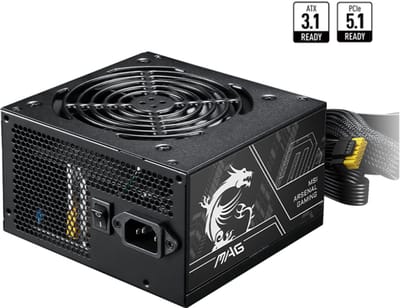 MSI MAG A750BN PCIE5 II - power supply - 750 watt Voeding - 750 Watt - 120 mm - ATX - 80 Plus 80 PLUS Bronze