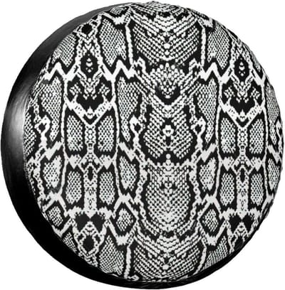 Bandenbeschermers - Bandhoezen - Seizoensbescherming - Waterdicht Polyester - 14-17 inch - Wit Zwart