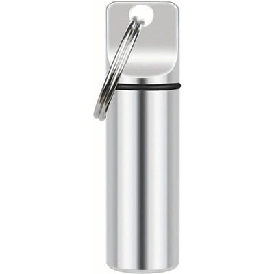 Alliage d'Aluminium Tube à Pilules Doré Boîte à Pilules white