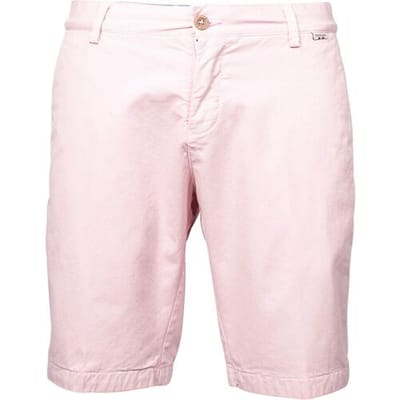 Giordano Bermuda Stockholm Short Garment Dyed Twill Cotton Stretch Roze / male