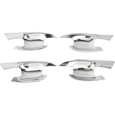4 Stuks Buitenste Deurklink Kom Frame Cover Beschermende Vervanging voor Subaru Outback 2020 tot 2023 white