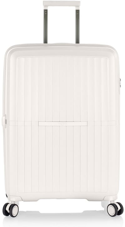 Heys AirLite 4 wielen Trolley M 66 cm met uitbreidingsplooi - Harde bagage - TSA slot - white