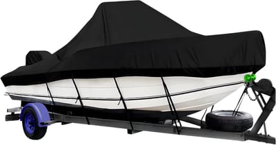 Middenconsole Boothoes 488-564cm - Waterdicht & UV-Bestendig - 600D Marine Oxford - Voor 16-18.5FT Boot