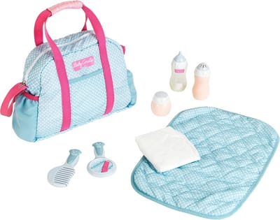 Luiertas voor Poppen met Accessoires - Speelgoed voor Kinderen vanaf 3 Jaar