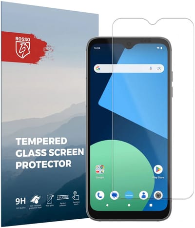 Rosso 9H Tempered Glass Screen Protector Geschikt voor FairPhone 4 | Glasplaatje | Beschermlaag | Beschermglas | 9H Hardheid