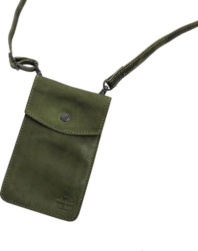Bear Design Telefoontasjes Calisto Pelle Leer - groen