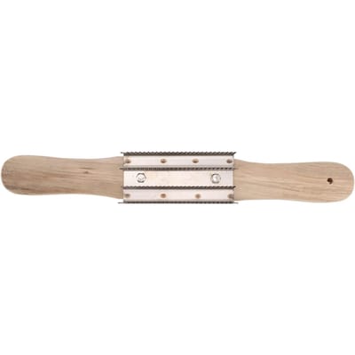 Râteau pour Roue de Polissage 15 Pouces avec Manche en Bois pour Nettoyage des Pâtes à Polir et Élimination des Résidus de Pâtes white