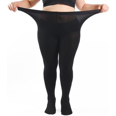 4XL Grote Maten 70D Fluwelen Panty's Voor Vrouwen Zwart Sexy Panty's & Kousen Vrouwelijke Elastische Panty's Zachte Mode Leggings Panty's 3XL