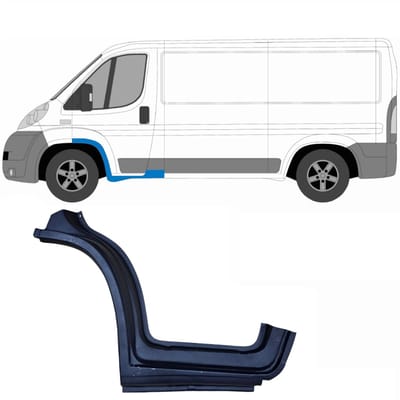 Reparatie dorpel voorste deuren voor Citroen Jumper 2006-2025 / Links