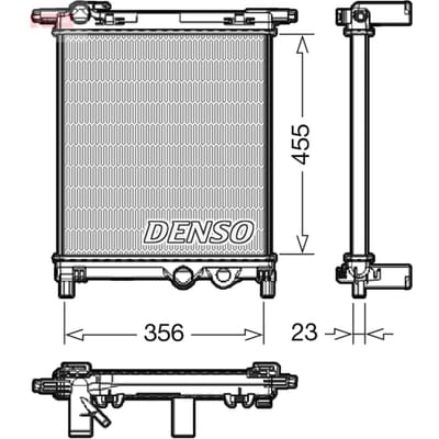 Radiator DENSO DRM32036