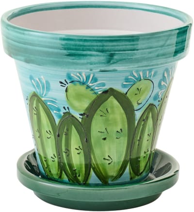 J-Line bloempot - keramiek - mix - medium