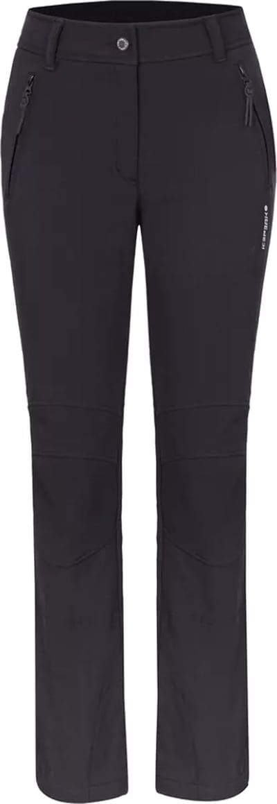 Ice Peak Entiat Softshell Broek Dames Zwart 4XL/48