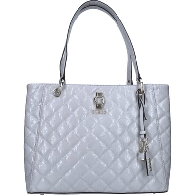 GUESS Schoudertas Bessey Noel Tote Lavendar Grey Grijs