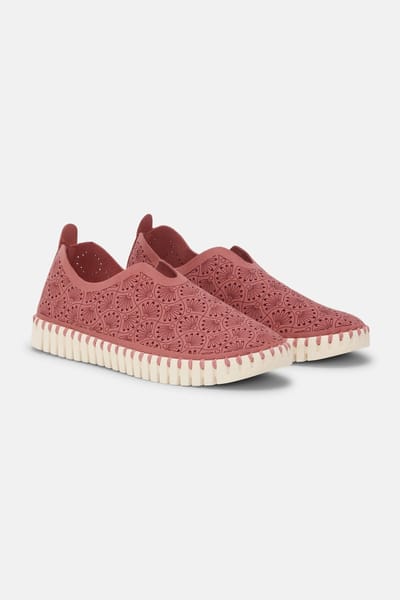 Espadrilles met organisch patroon dames Ilse Jacobsen Hornbæk Tulip Organic