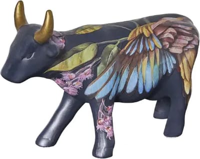 Nem Que a Vaca Voe (medium ceramic) CowParade