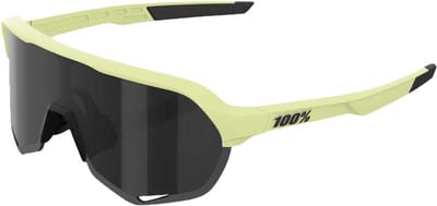 100% S2 Soft Tact Glow / Black & Clear lens -