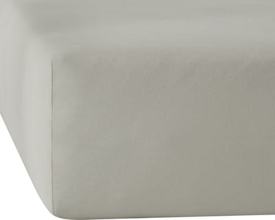 De Witte Lietaer Hoeslaken Elena Silver - 90 x 200/220 x h 30 - Katoen Jersey