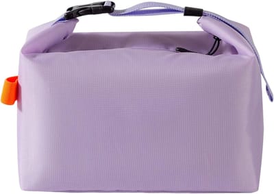 SnelShoppen - Lunchtas Mini Koeltas Lila - Geïsoleerde Snacktas met Handvat - Draagbare Koeltas voor Werk, School, Picknick, Reizen, Camping, Kantoor,