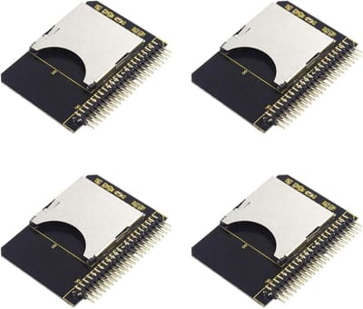 IDE SD Adapter - Converter Kaart - Gegevens Opslag - IDE naar SD - 44 Pin - Zwart
