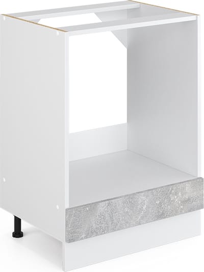 Vicco R-Line Universele onderkast – 60 cm met grote nis, zonder werkblad Beton