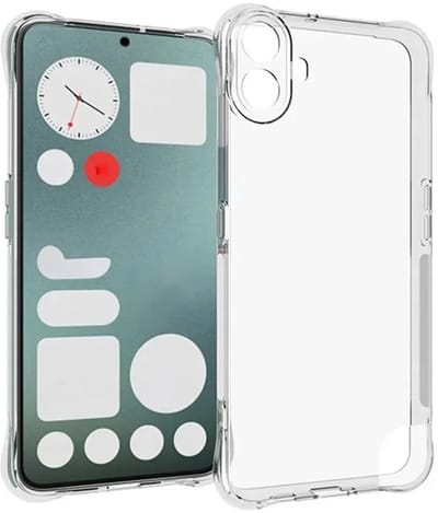 Transparant Hoesje Geschikt voor Nothing CMF Phone 1 | Schokbestendig TPU | Back Cover | Dun | Flexibel | Shockproof | Doorzichtig