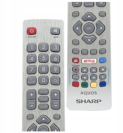 Originele Sharp Aquos afstandsbediening SHW/RMC/0120N