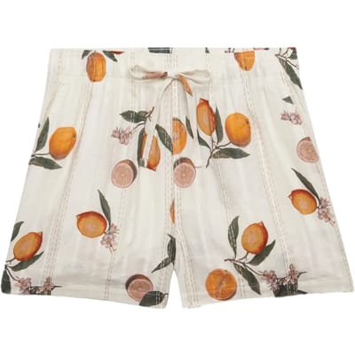 Korte katoenen print dames Superdry