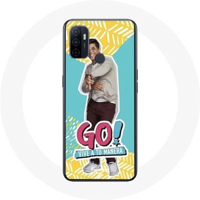 Oppo A53 hoesje Streef je dromen na Simon Go! Lang leve je Manera