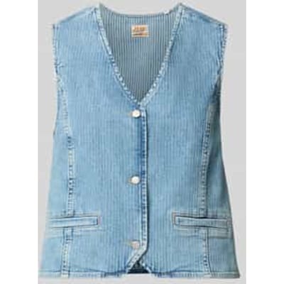 regular fit bodywarmer in denimlook
