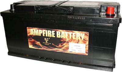 Startaccu 12V - Autobatterij Autoaccu - Motor Starten - Hoge Koude Startstroom - 393x175x190 mm - Zwart