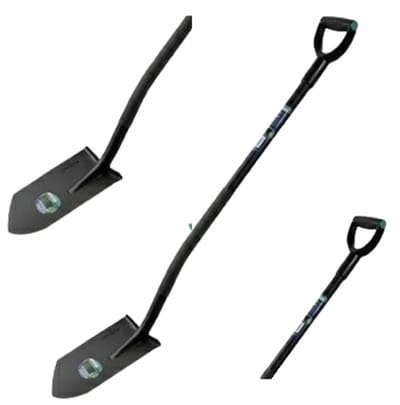 Floraland Greenmill - Stalen Tuinspade - 120 cm - Antislip Handvat - Hartstalen Hoofd