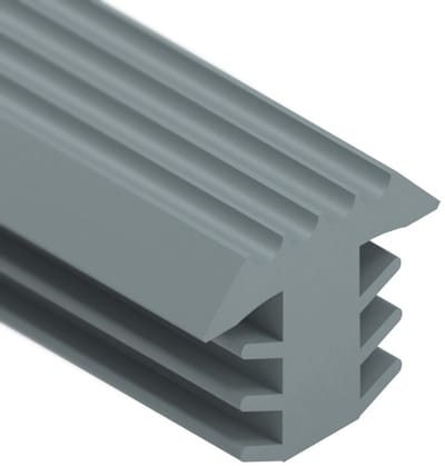 Trapstrip antislip - Antislip Infrees Trapprofiel - 12mm Rol 25 meter - Antislipstrip voor houten trap - grijs