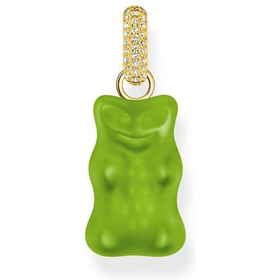 Thomas Sabo - PE967-414-6 - Hanger - 925 zilver - Dames - Goldbär groen