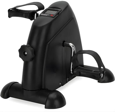 DnA® Stoelfiets - Bureaufiets - Stoelfiets Voor Ouderen - Deskbike - Zwart - 30cm x 18cm x 39cm