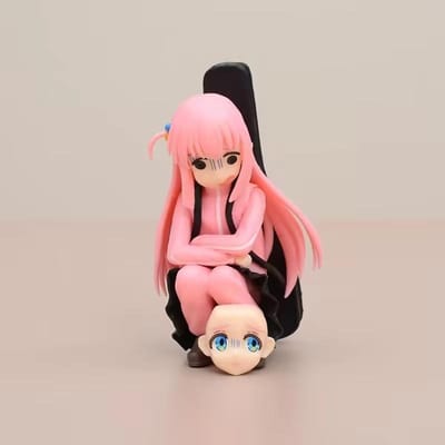 Figurine 11CM Gotoh Hitori Anime Bocchi The Rock Modèle Différentes Formes Jouet Idole Cadeau Collection Ornements Belle Fille PVC pink