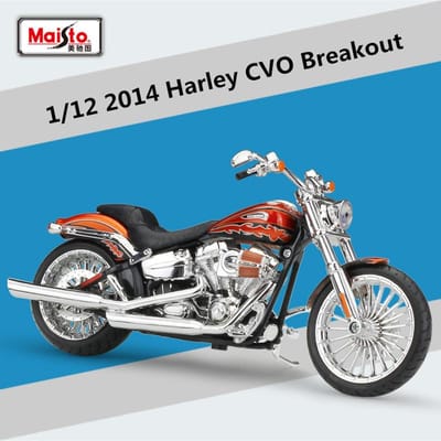 Maisto 1:12 Harley Davidson Cvo Tri Glide Legering Klassiek Straatmotorfiets Model Diecast Vrijetijdsmotorfiets Model Kinderen Cadeaus