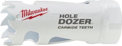 Milwaukee Hole Dozer Gatzaag met Carbide-tanden TCT Hole Dozer Gatzaag 22 mm - 1 st - 49560704