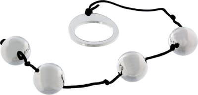 Seven Creations - Heavy Metal - Anaal Balletjes - Zilver - Ø 20 mm