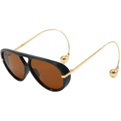 Lunettes de Soleil Pilote Punk Ovales à Grande Monture Femmes Grande Monture Derniers Modèles Élégants Classiques Lunettes de Soleil à Double Pont Pour Dames Protection UV400