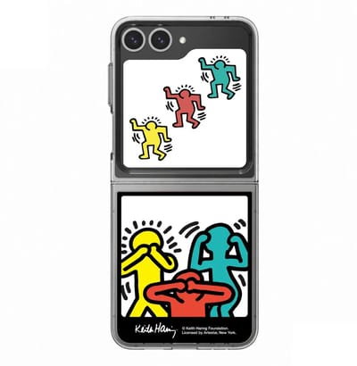 Origineel Samsung Galaxy Z Flip 6 FlipSuit Plaatje Keith Haring Photo